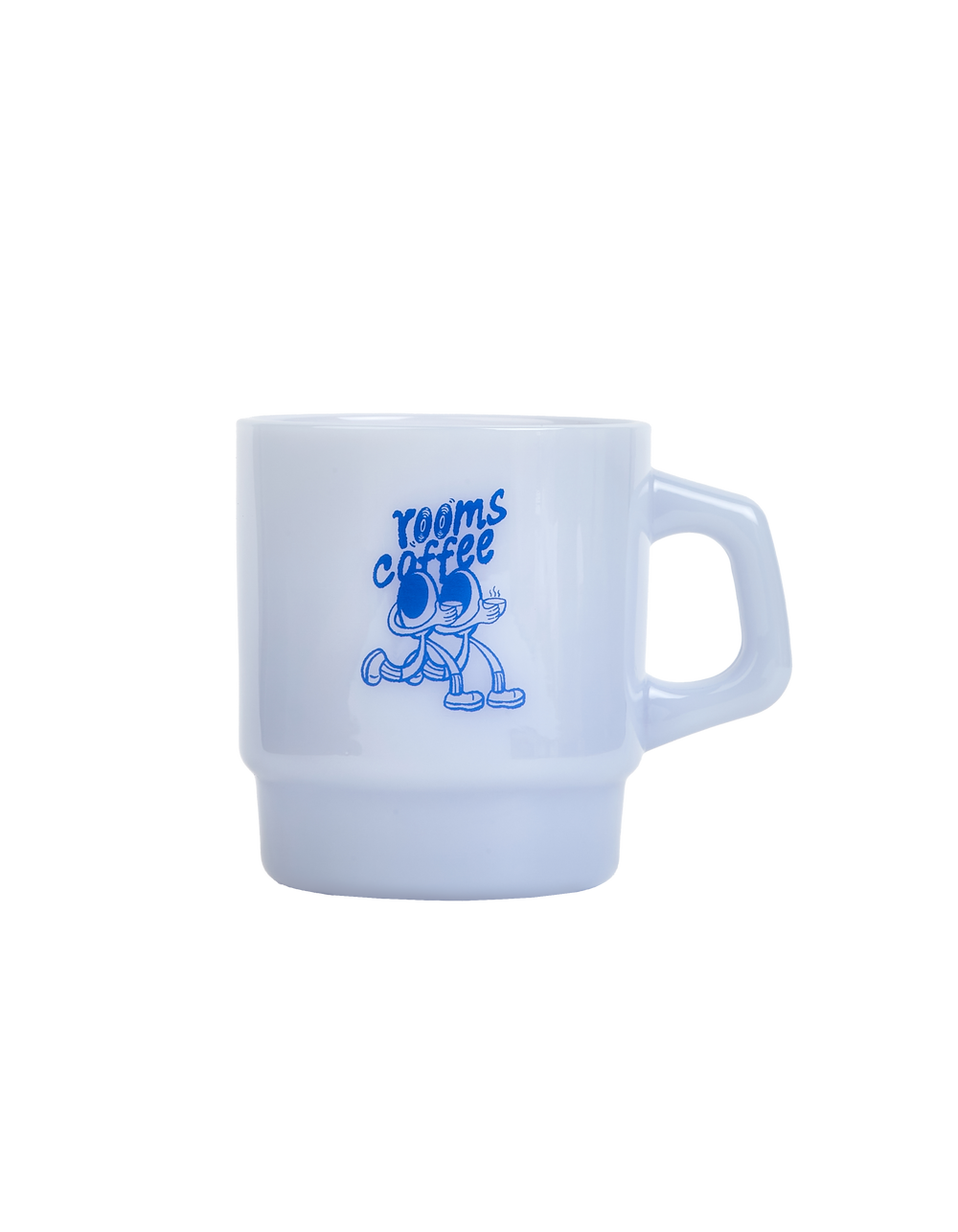 Running Man Glass Cup
