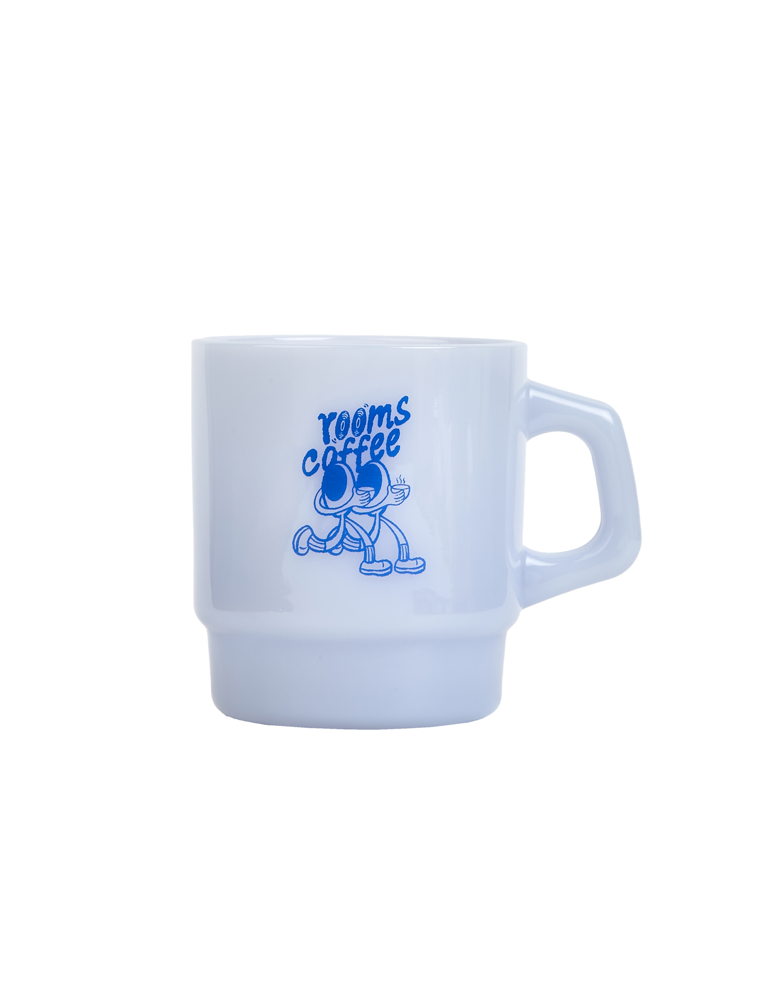 Running Man Glass Cup